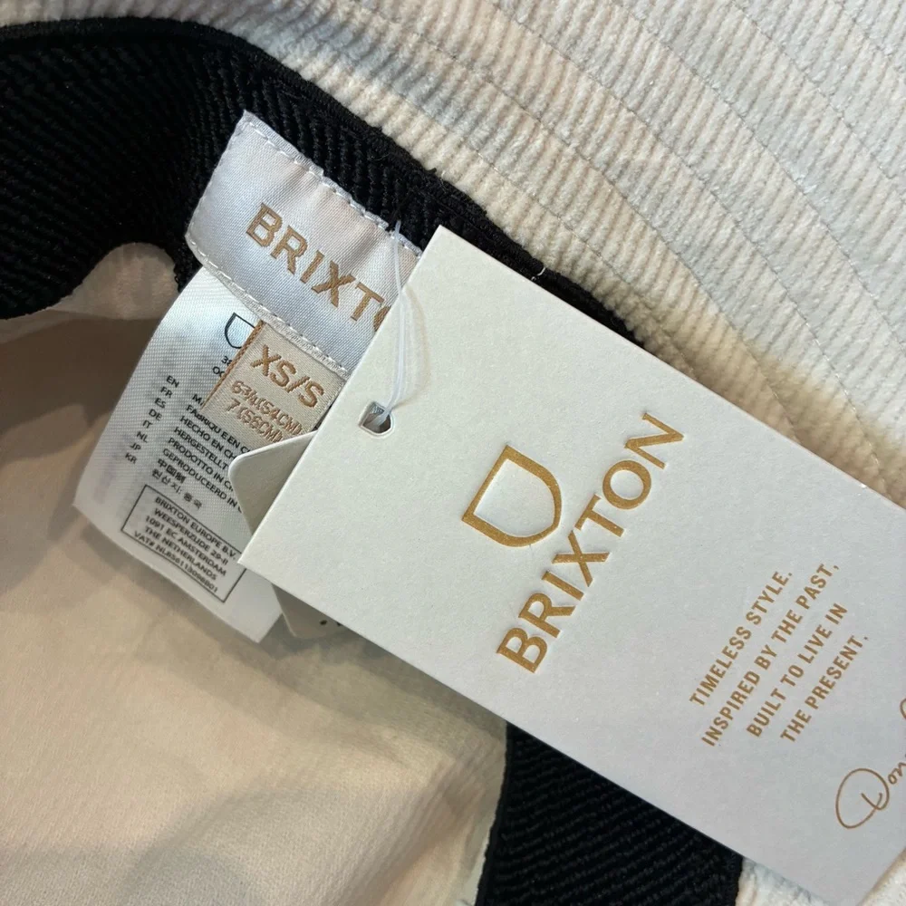 Brixton Petra Tan Corduroy Bucket Hat